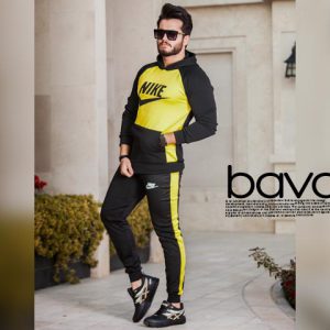 ست سویشرت شلوار مردانه NIKE مدل Bava زرد