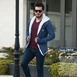 هودی خزدار مردانه مدل Jano تمام خز