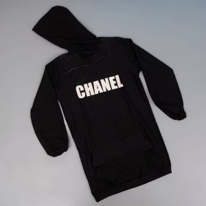 هودی زنانه Chanel مشکی مدل X51