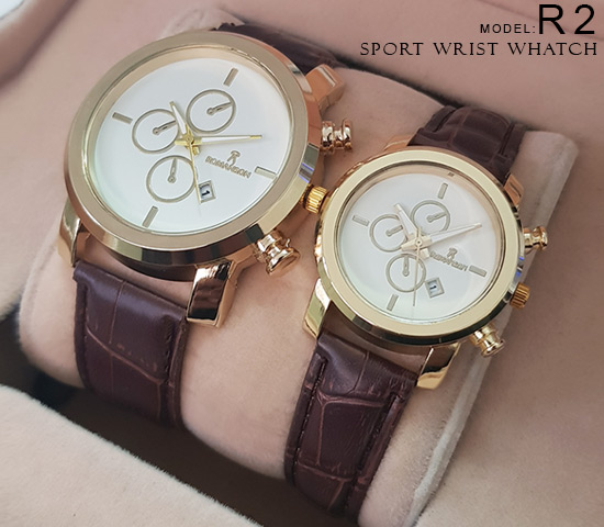 ست ساعت مچی Romanson مدل R2 قهوه ای