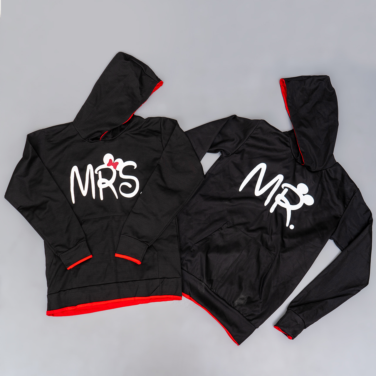 ست Mr & Mrs مشکی مدل X58