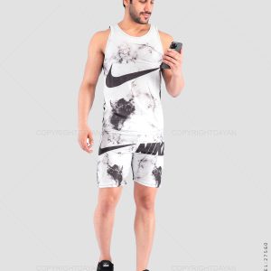 ست رکابی شلوارک مردانه Nike مدل 27560