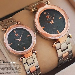 ست ساعت مچی Collection مدل Shine نقره ای مسی