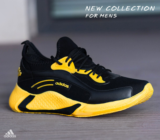 کفش مردانه Adidas مدل Bontila زرد