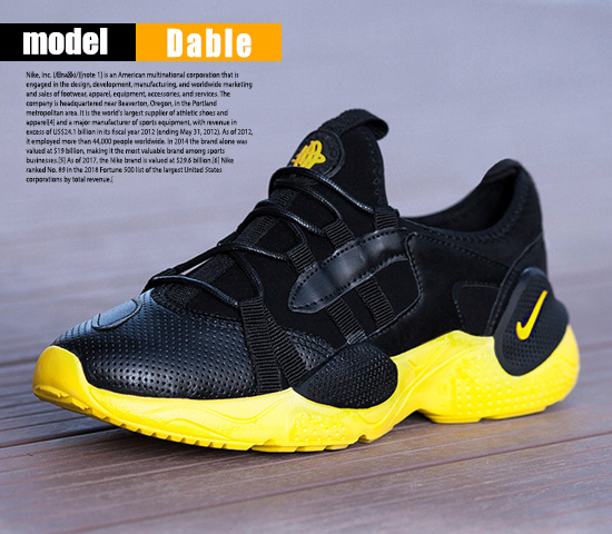 کفش مردانه Nike مدل Dable مشکی زرد