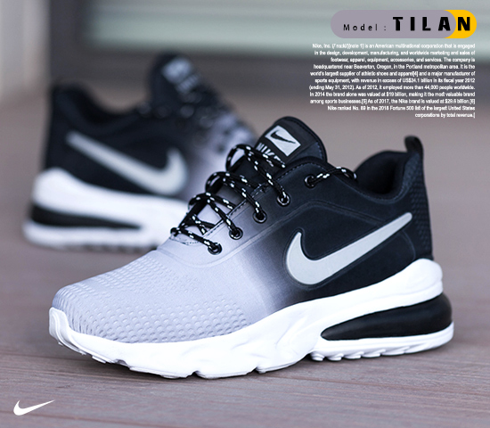کفش مردانه Nike مدل Tilan طوسی