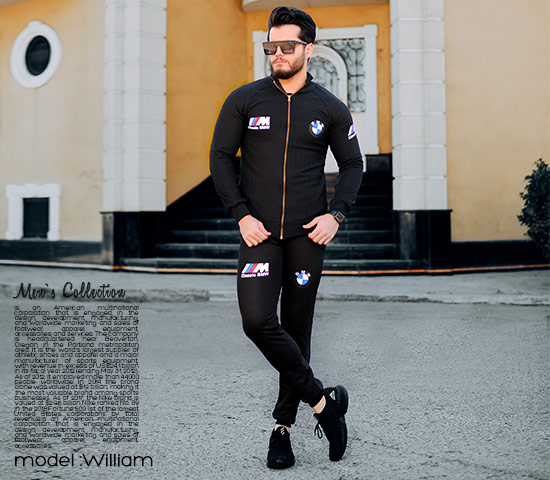 ست سویشرت شلوار مردانه BMW مدل William