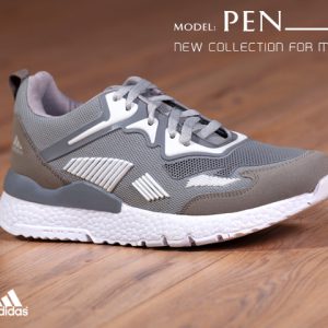 کفش مردانه Adidas مدل Pen طوسی