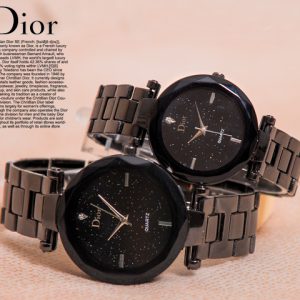 ست ساعت مچی مدل Dior مشکی