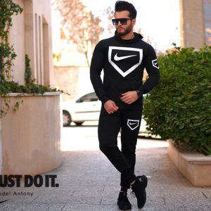 ست سویشرت شلوار Nike مدل Antony مشکی