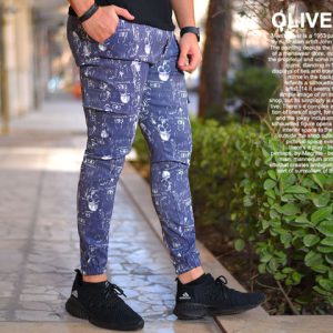شلوار اسلش اسکلتی مردانه مدل Oliver