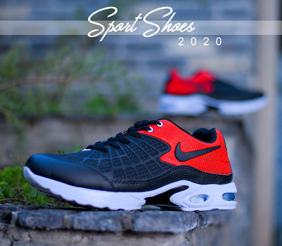 کفش مردانه Nike مدل Mertenz مشکی قرمز