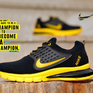 کفش مردانه Nike مدل Lixo مشکی زرد