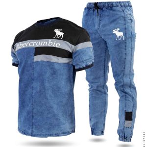 ست تیشرت شلوار اسپرت Abercrombie & Fitch مدل 37613