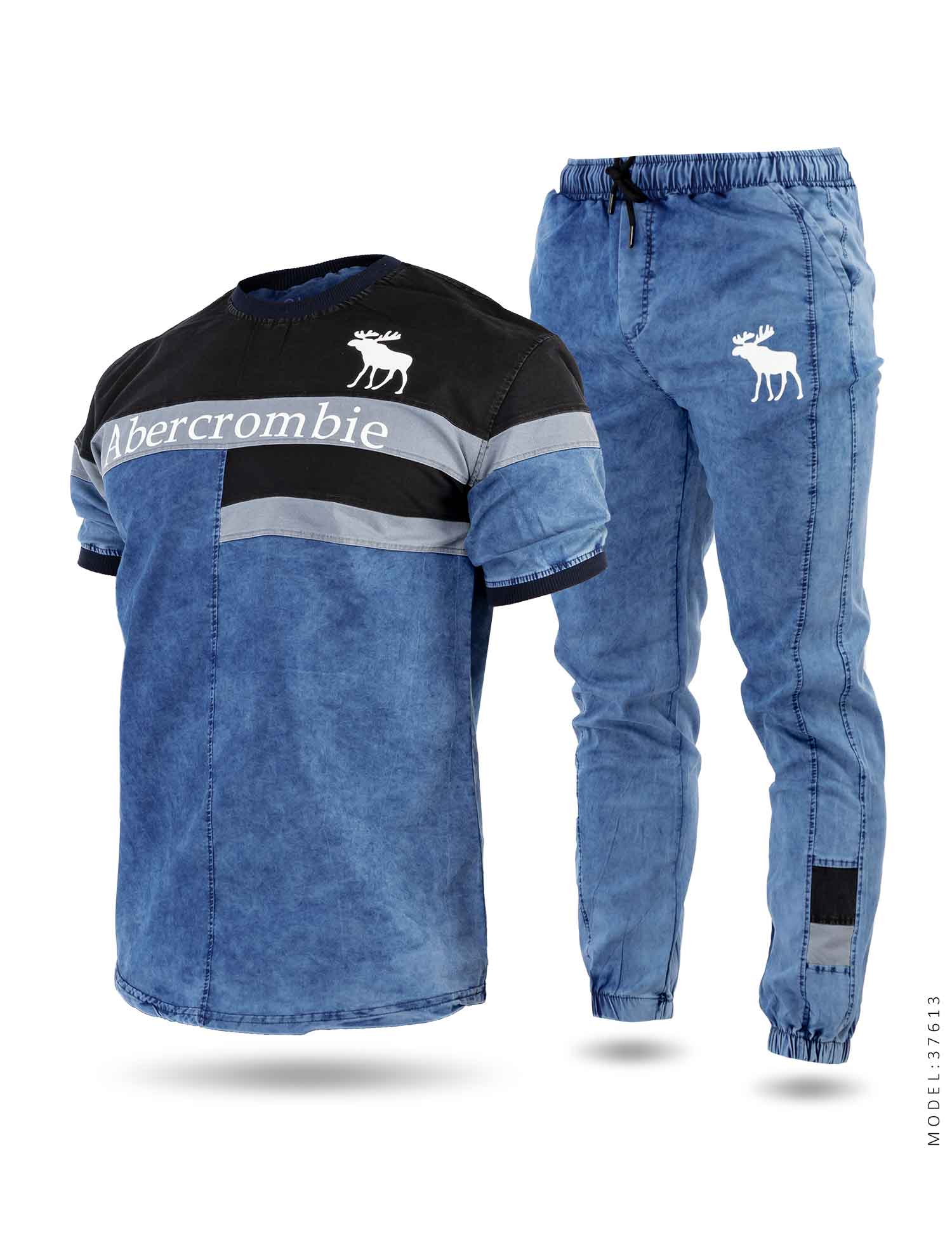 ست تیشرت شلوار اسپرت Abercrombie & Fitch مدل 37613