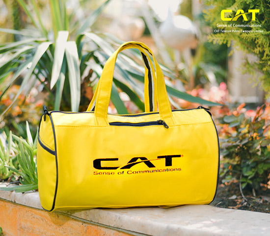 ساک ورزشی CAT مدل Simson زرد