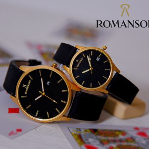 ست ساعت مچی romanson مدل Yohann مشکی