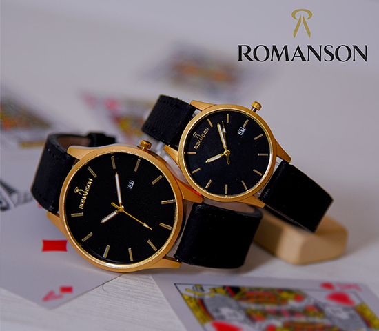 ست ساعت مچی romanson مدل Yohann مشکی