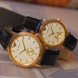 ست ساعت مچی Emporio مدل Eagle بند مشکی