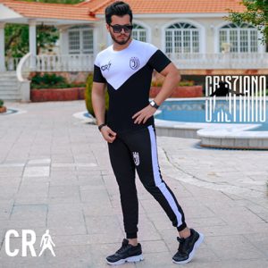 ست تیشرت شلوار مردانه Cr7 مدل Cris