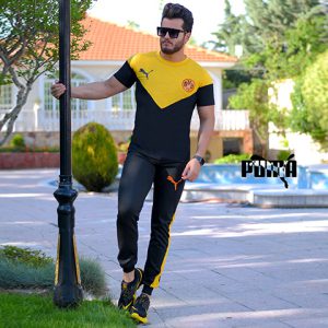 ست تیشرت شلوار مردانه Dortmund مدل Haland