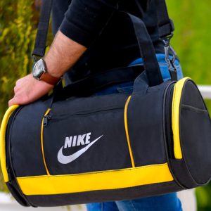 ساک ورزشی Nike مدل Pelina مشکی زرد