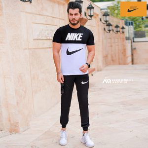ست تیشرت شلوار Nike مدل Halako سفید
