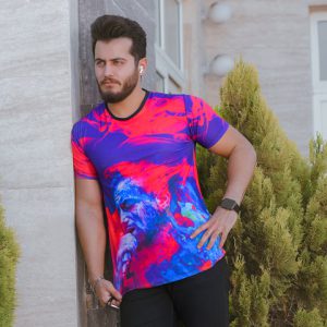 تیشرت مردانه مدل A.T