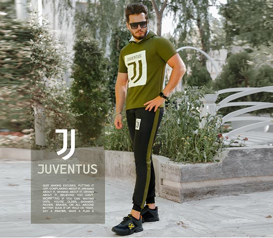 ست Juventus مدل Joshua سبز