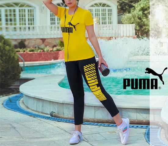 ست تیشرت شلوار زنانه Puma مدل Melisa