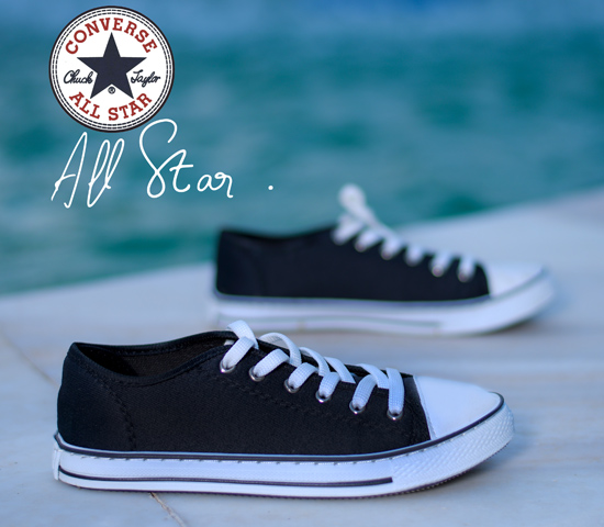 کفش زنانه مدل ALL STAR مشکی