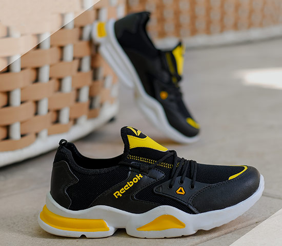 کفش مردانه Reebok مدل Rk سفید،مشکی
