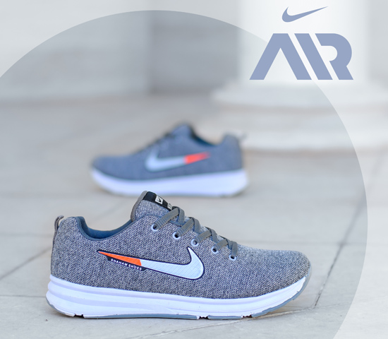 کفش مردانه Nike مدل Zoom.X طوسی