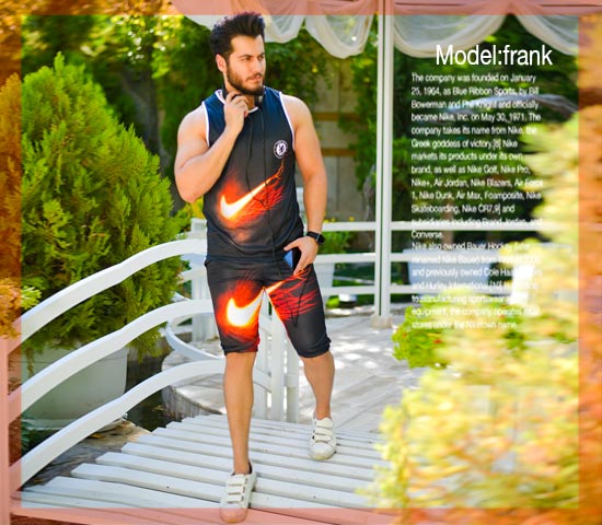 تاپ شلوارک مردانه Nike مدل Frank