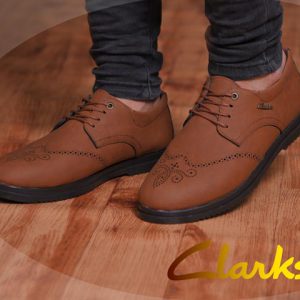 کفش مردانه مجلسی janet قهوه ای