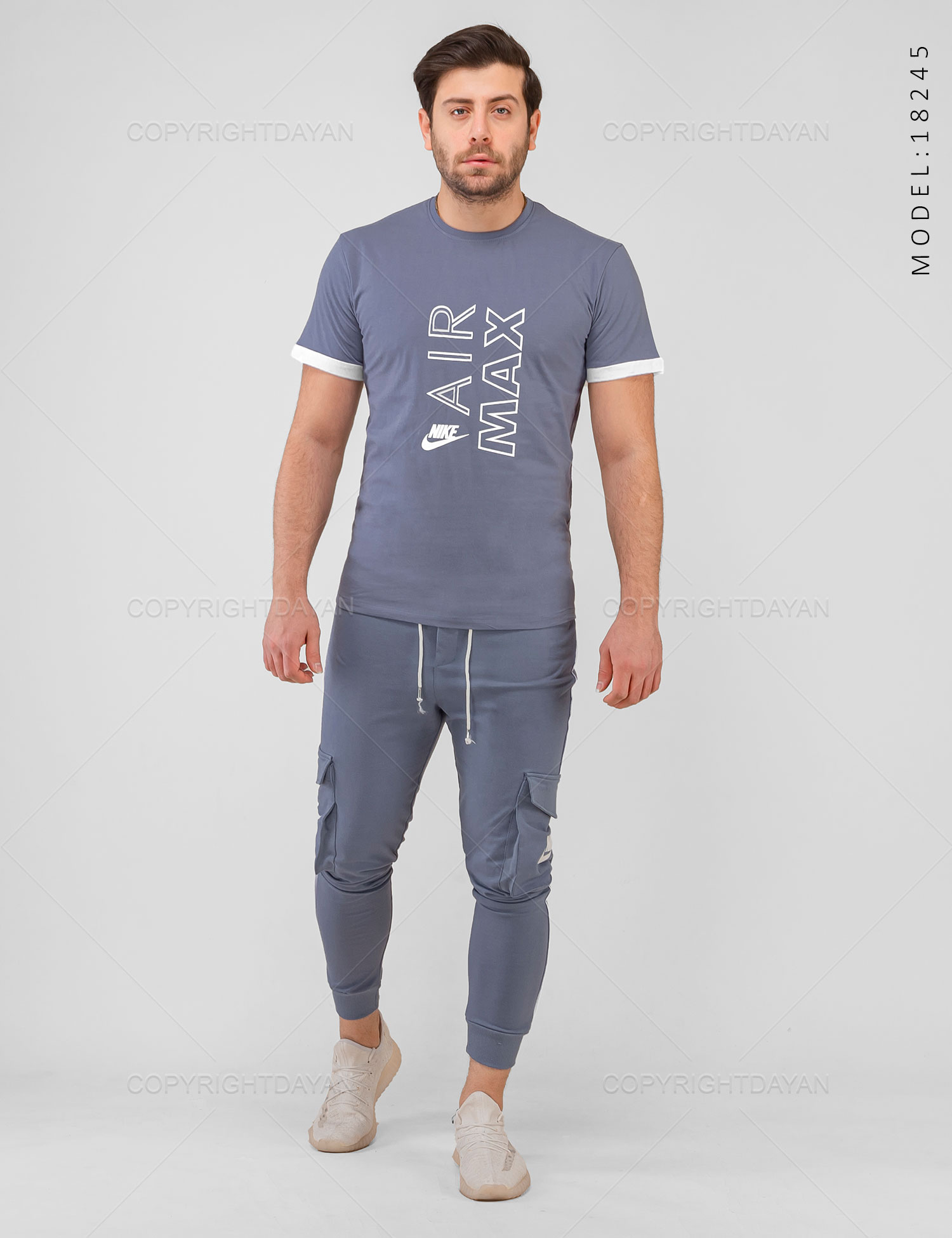 ست تیشرت شلوار مردانه Air Max مدل 18245
