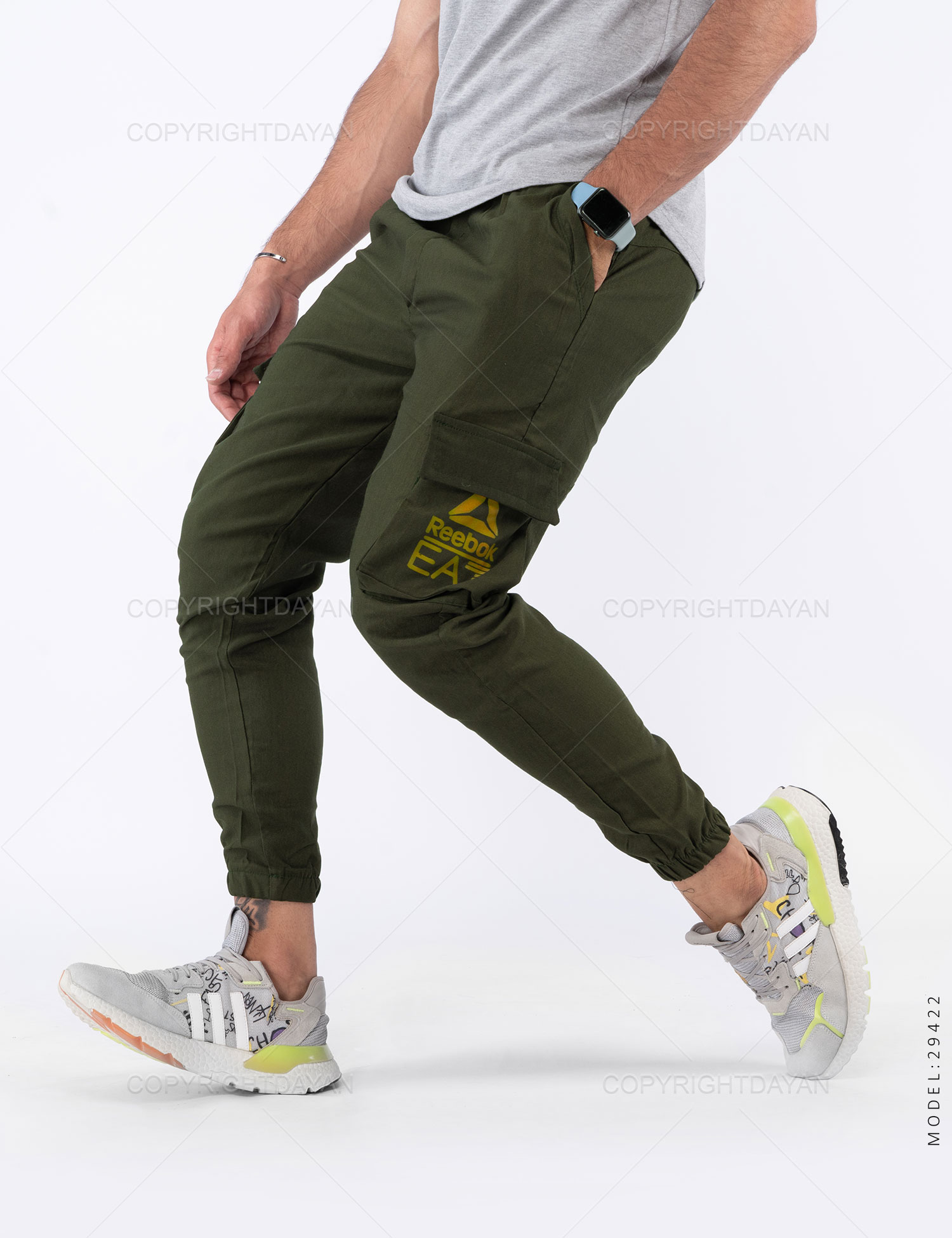 شلوار اسلش مردانه Reebok مدل 29422