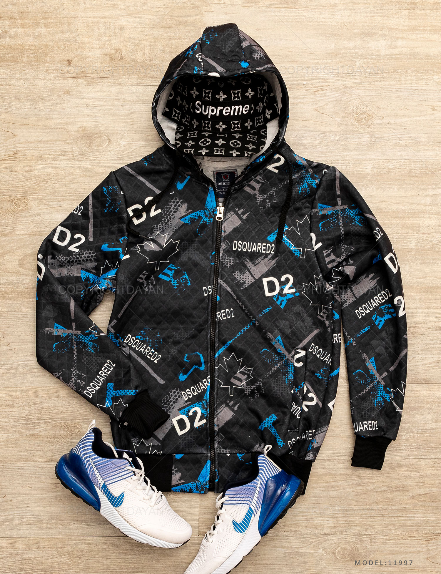 سویشرت مردانه Dsquared 2 مدل 11997