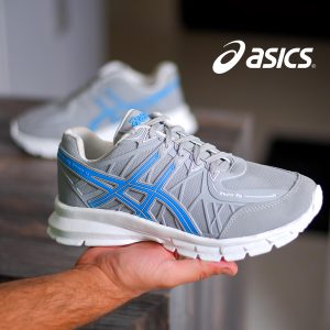 کفش مردانه Asics مدل Wins طوسی