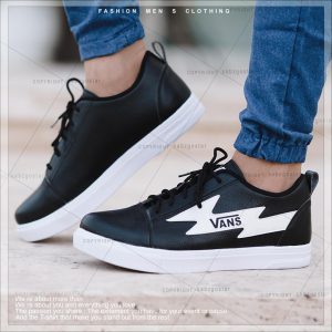 کفش مردانه Vans مشکی سفید