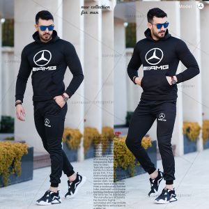 ست سویشرت شلوار بنز مدل AMG