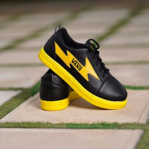 کفش مردانه Vans مشکی،زرد