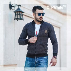 سویشرت مردانه Pistol زغال سنگی