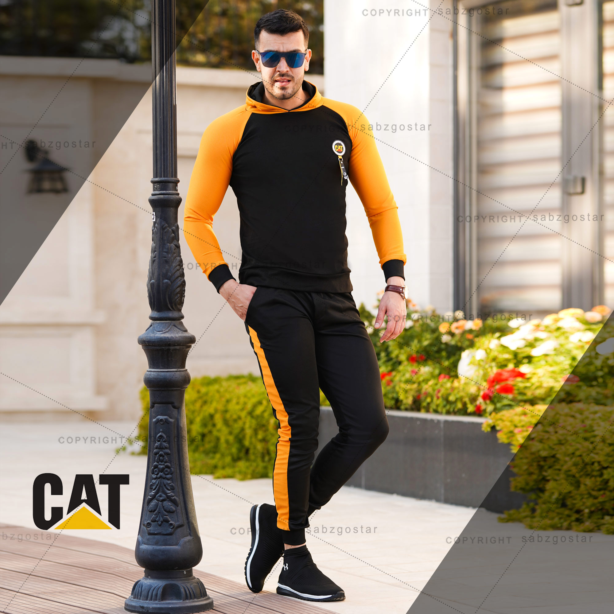 ست سویشرت شلوار Cat مدل Sadra