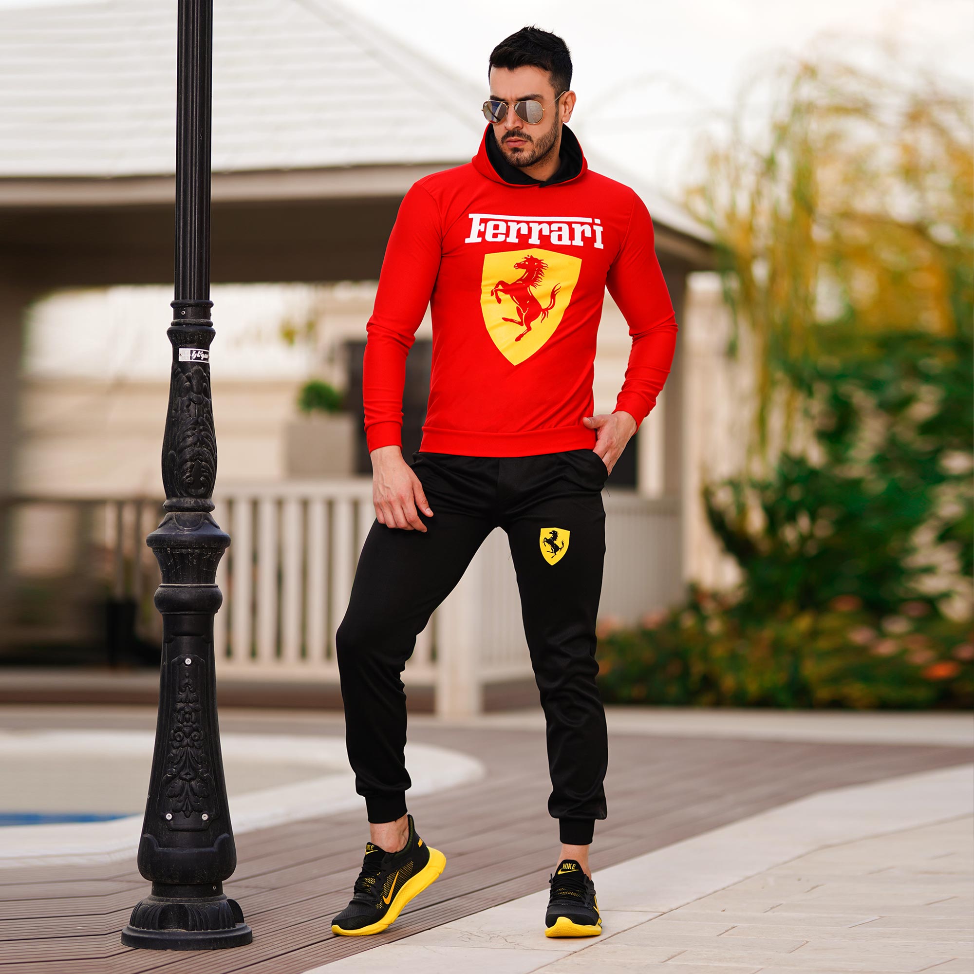 ست سویشرت شلوار Ferrari مدل Lesedi