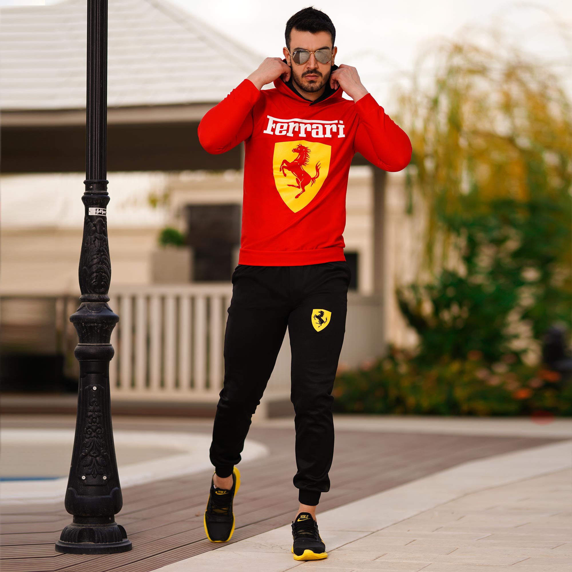 ست سویشرت شلوار Ferrari مدل Lesedi