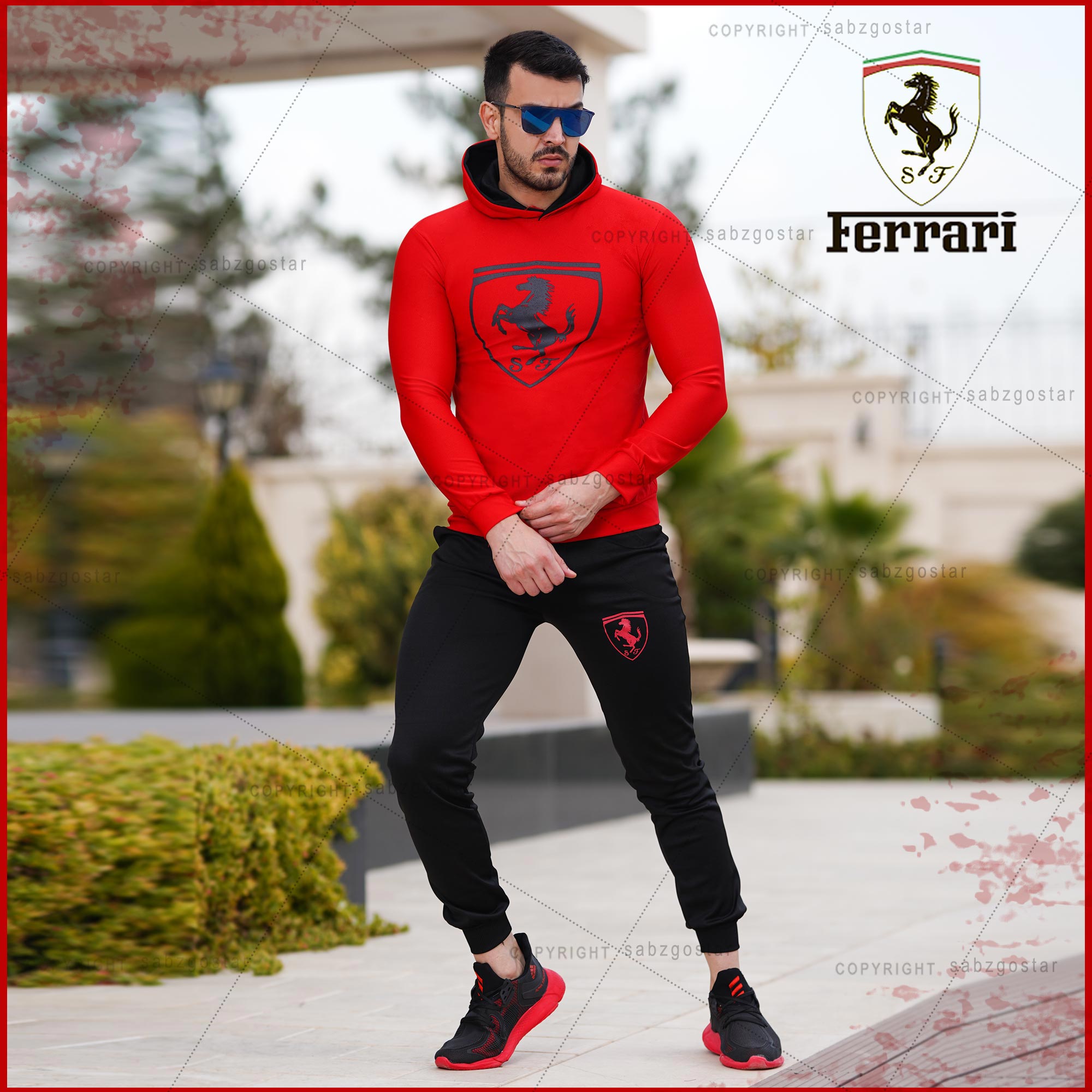ست سویشرت شلوار Ferrari مدل Kopano