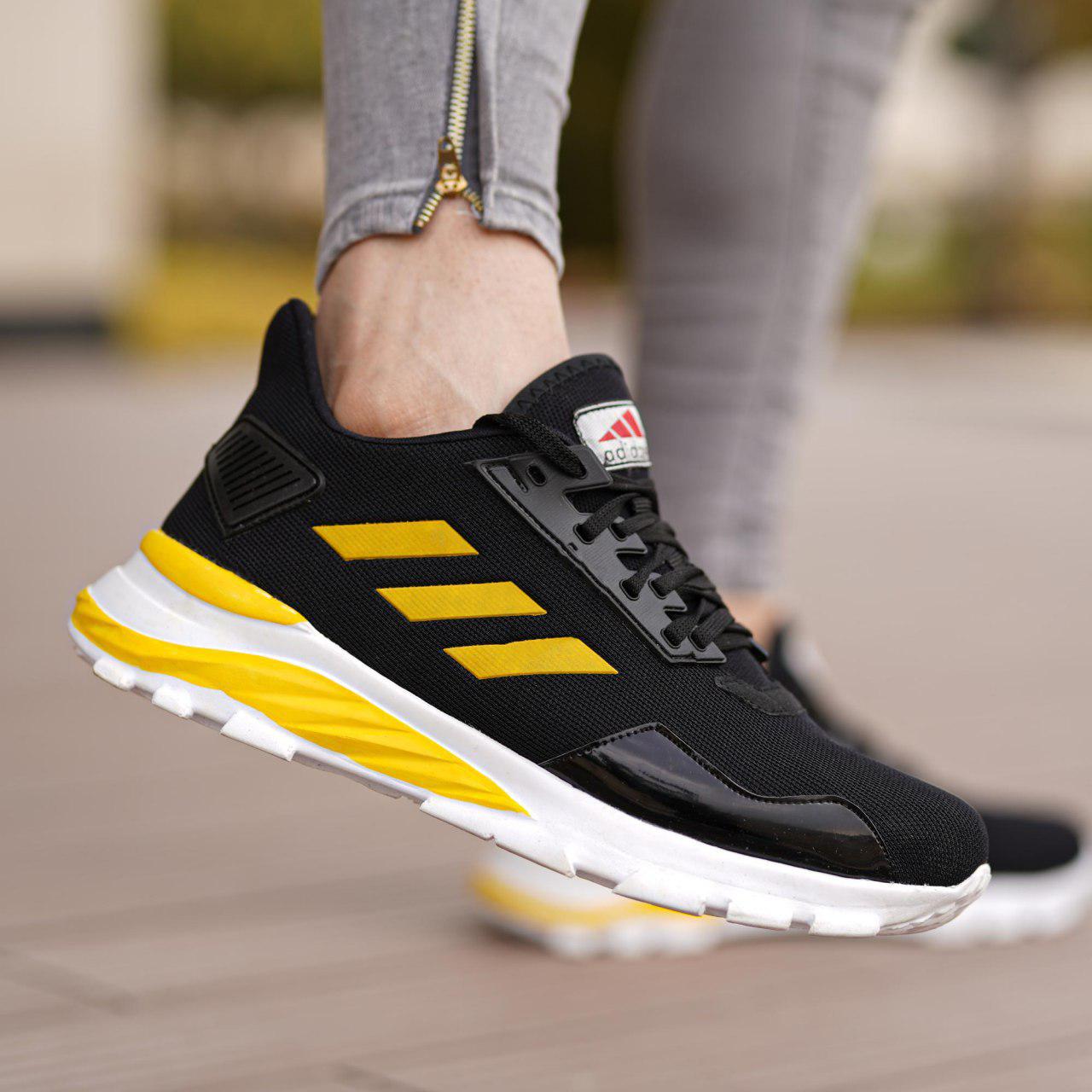 کفش adidas مدل N33 مشکی زرد