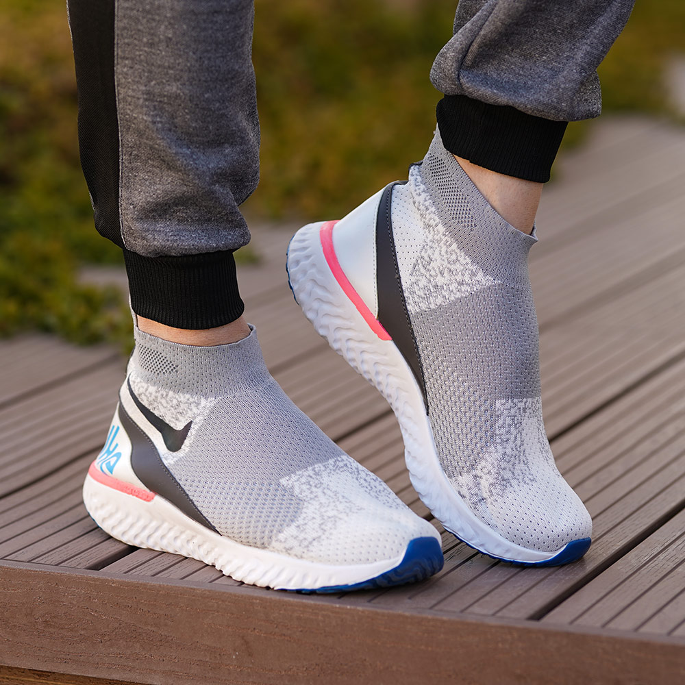 کفش ساقدار Nike مدل Miksa طوسی