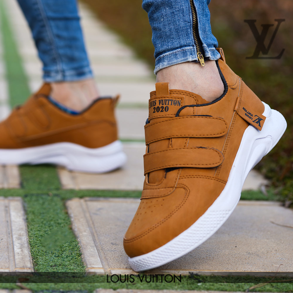کفش مردانهlouis vuitton مدل vepa عسلی